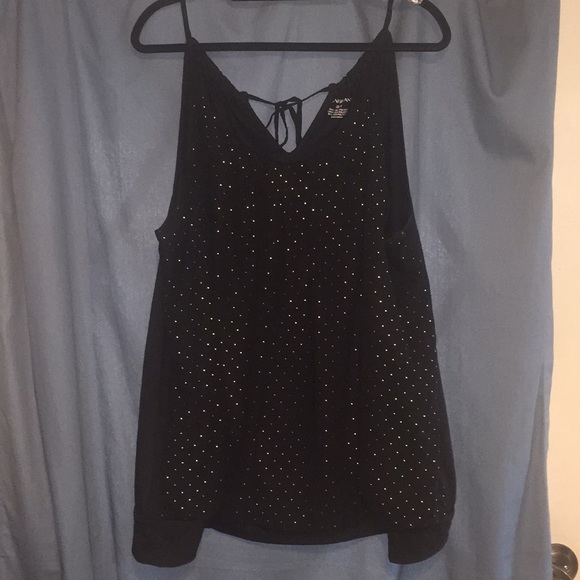 Lane Bryant Tops - Black/Gold Tank